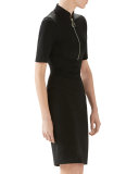 Compact Viscose Jersey Dress