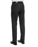 Benson Standard-Fit Lightweight Trousers, Charcoal