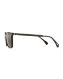 OPLL Sun 53 Polarized Sunglasses, Black