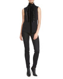 400 Matchstick Mid-Rise Jeans, Black Rinse
