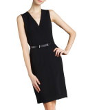 Sleeveless V-Neck Dress