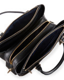 Brooklyn 28 Leather Carryall Bag, Light Gold/Black