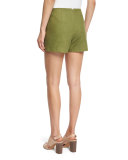 Linen Burlap Shorts, Hills 