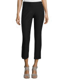 Washable Stretch-Crepe Ankle Pants