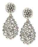 Silver Crystal Earrings