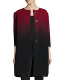Katelyn Ombre Cocoon Coat 