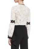 Daisy Bicolor Lace Top