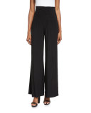 Feel Good High-Waist Wide-Leg Pants, Black Onyx