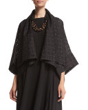 Jarina Multi-Strand Short Necklace, Black/Copper