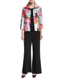 Full Bloom Zip-Front Jacket
