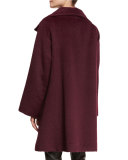 Fisher Project Oversized Alpaca-Blend Coat, Raisonette