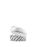 Wide Pure Form Two-Row Stacking Ring