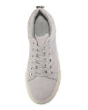 Tyler 2 Suede Platform Sneaker, Light Gray