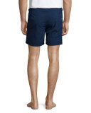 Bulldog Solid Swim Trunks, Navy