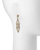 Dakota Brass Statement Earrings