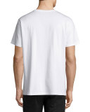 Horse Statue Graphic T-Shirt, White