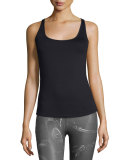 Dalia Cutout-Back Sleeveless Sport Tank