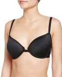 Basic Beauty Front-Close Contour Bra w/ Convertible Straps