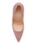 So Kate Glitter 120mm Red Sole Pump, Poudre