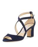 Carrie Suede 65mm Sandal