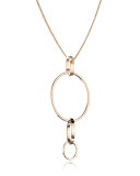 Cassio Open Circle Pendant Necklace