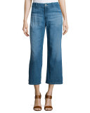 The Bobbie Wide-Leg Cropped Jeans, Weekend Getaway