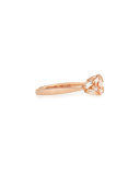 Fireworks 5mm Baguette Cluster Ring in 18k Rose Gold, Size 6.5
