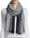 Silk-Cashmere Ombre Scarf