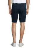 Stretch-Twill Shorts, Navy