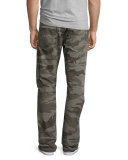 Rocco Camouflage Moto Denim Jeans