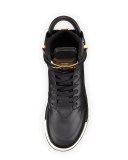 B Court Leather High-Top Sneaker