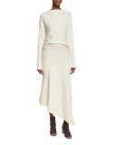 Ribbed Merino Pullover Sweater