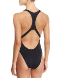 Marini Solid Racerback One-Piece Swimsuit