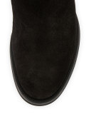 Stagecoach Suede Over-the-Knee Boot, Black