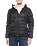 Camp Hooded Puffer Coat, Black