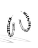 Dot Medium Hoop Earrings