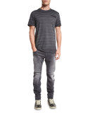 Arc 3D Slim Jeans, Medium Aged Restored 92