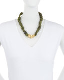 Tumba Rocky Peridot Necklace