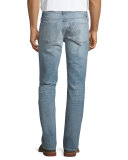 Tyler Destroyed Slim-Fit Denim Jeans, Destructed Kragg