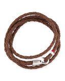 Braided Sterling Silver Trice Bracelet