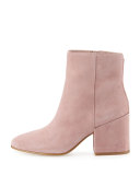 Taye Suede Chunky-Heel Bootie