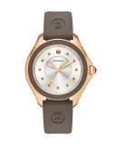 Cape Topaz Watch w/Silicone Strap