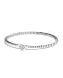 Cable Collectibles Heart Bracelet with Diamonds