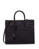 Sac de Jour Small Satchel Bag, Black/White