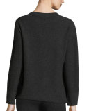 Cashmere Lace-Up Top