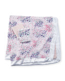 Two-Piece Burp Cloth Set, White/Pink