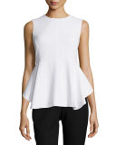 Kalsing Admiral Crepe Peplum Top