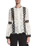 Daisy Bicolor Lace Top