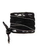 Chain-Trim Net Necklace