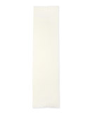 GG Logo Wool Scarf, White